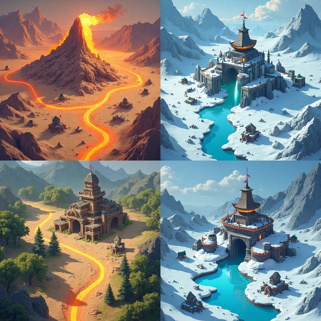 Mapas variados